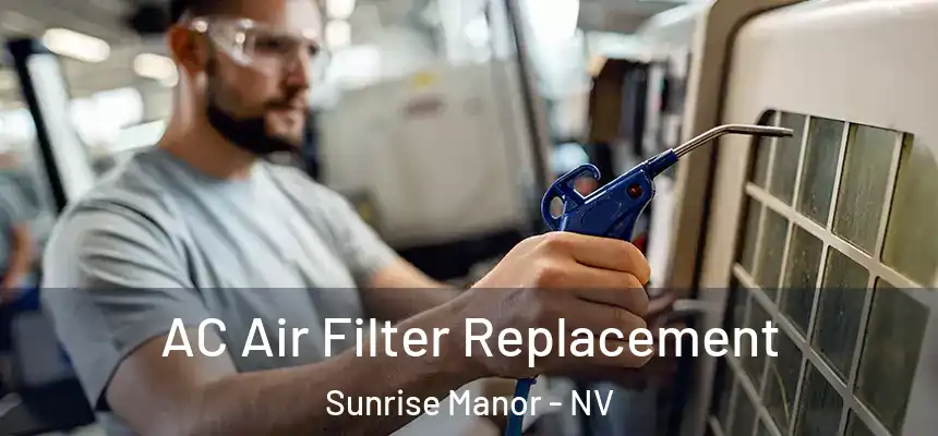 AC Air Filter Replacement Sunrise Manor - NV