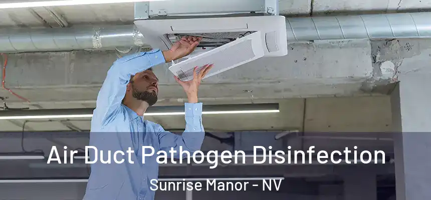 Air Duct Pathogen Disinfection Sunrise Manor - NV